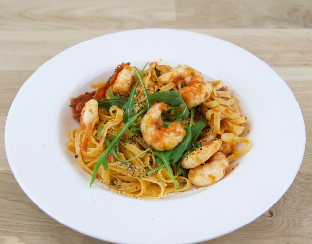 Pasta vom Bahnhof in Engeln